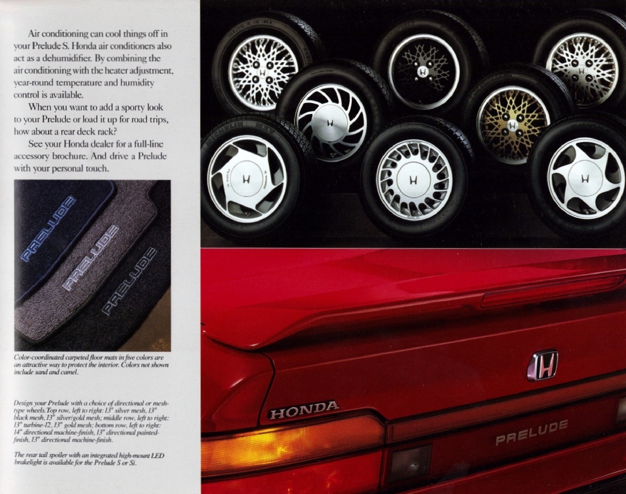 1989 Honda Prelude Brochure Page 17